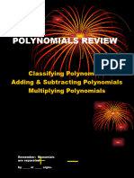 Polynomials Review