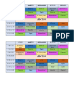 Horario Secu