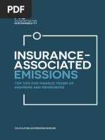Insurance-Associated Emissions: Top Tips For Finance Teams