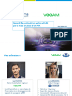 Webinaire Sonema Veeam Service PRA 1 1