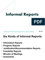 10 Information Reports