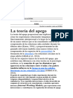 La Teoría Del Apego Proporciona Una Explicación