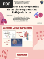 Reflejo Tusígeno y Nervio Vago | PDF | Tos | Nervio vago