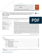 Status of Flue Gas Desulphurisation (FGD) systems from coal-fired power