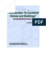Introduction to Container Homes - Alex Klein