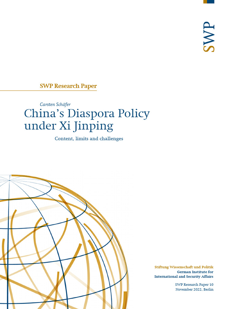 German Response to China's Diaspora Policy | PDF | China | World Politics