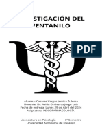 Investigación fentanilo y Xilacina