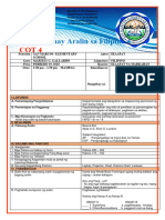 Filipino DLP for 4th Grading COT