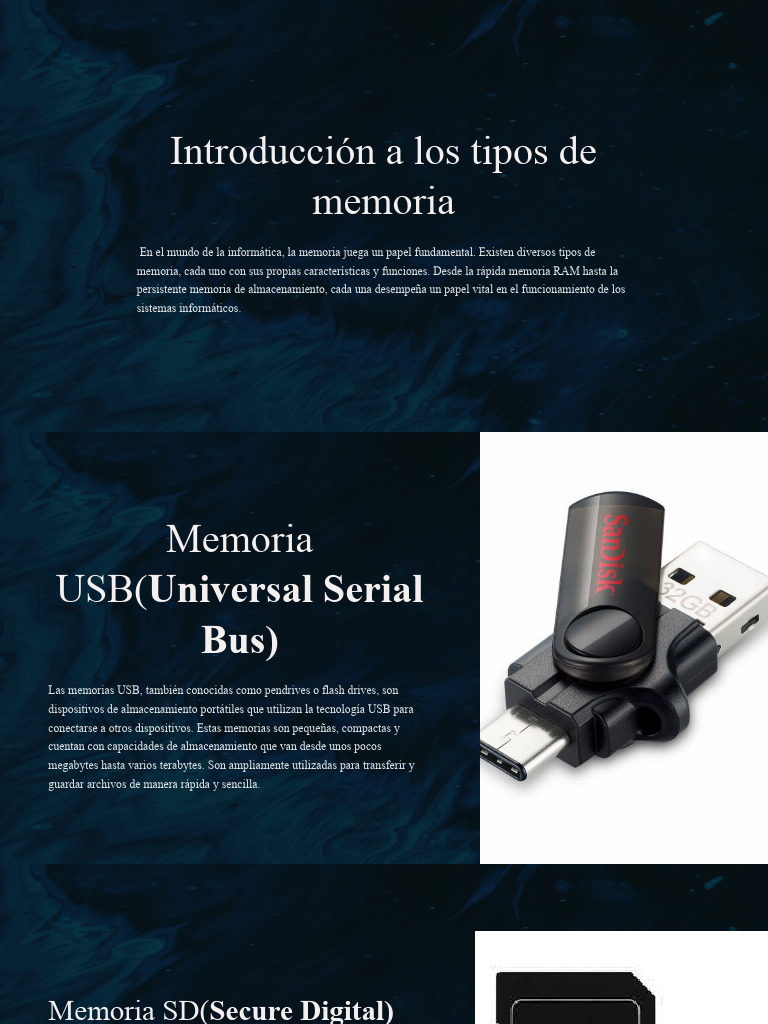 Memorias 2.0 | PDF | Almacenamiento de datos de la computadora ...
