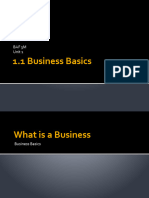 1.1 Business Basics