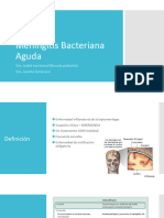 Meningitis Bacteriana Aguda - PPTM