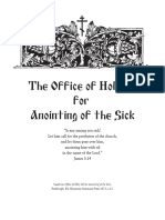 Anointing Office of Holy Oil For The Anointing of The Sick 1973