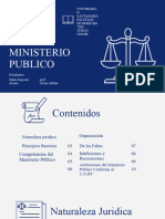 EL MINISTERIO PUBLICO