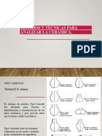 METODOS Y TECNICAS PARA EL ANALISIS CERAMICA