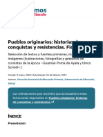 Pueblos Originarios Historias de Conquistas y Resistencias Fichas Continuemos Estudiando