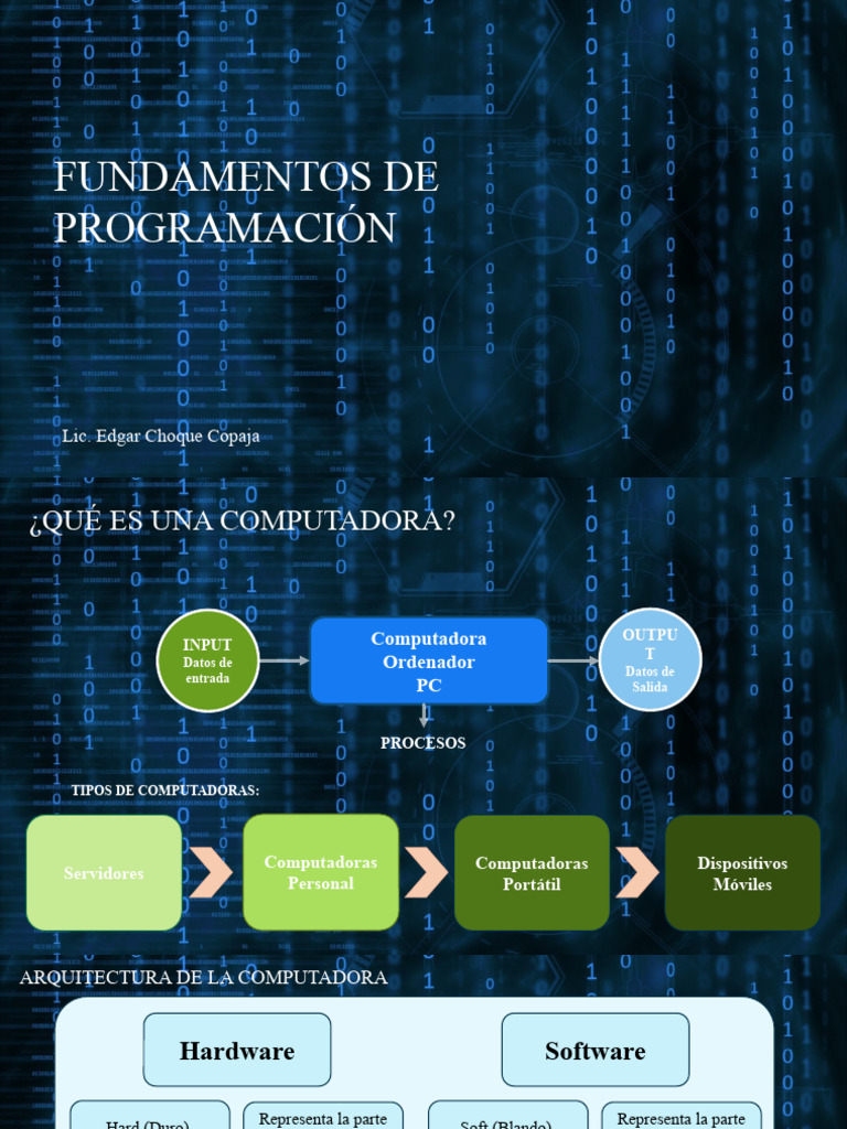 Fundamentos de Programación Básica | PDF | Programación | Programa de ...
