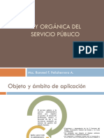 Ley Orgánica Del Servicio Público - Editado