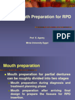 (1)Mouth Preparation for Removable Partial Denture March 2020 Ppt