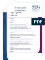 International Trade Commodities Legal Update October 2010