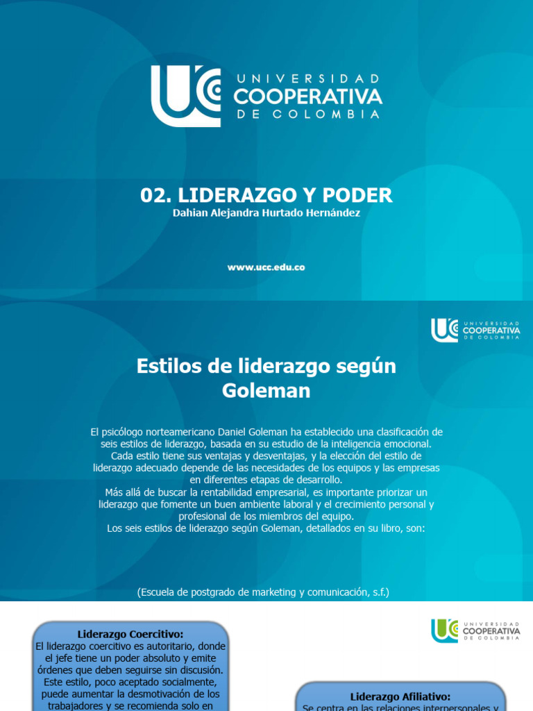 Liderazgo, 02 Poder y Liderazgo | PDF | Liderazgo | Psicología Social
