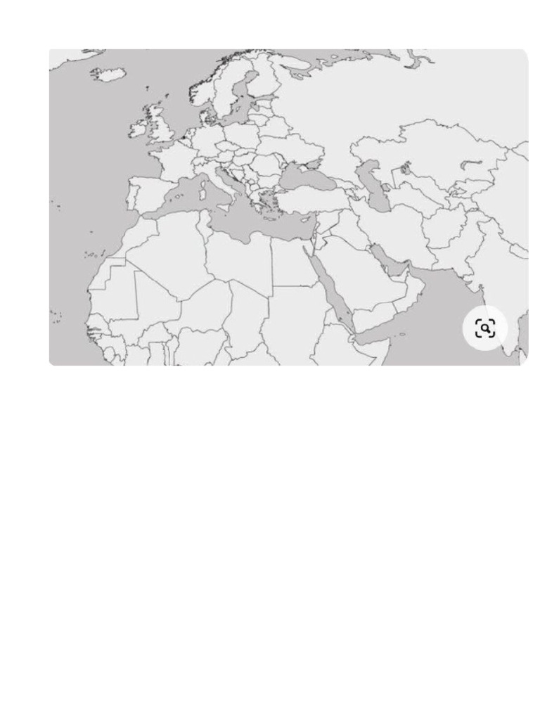 Map North Africa and The Middle East 2024 | PDF