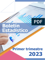 Boletín Estadístico 2023 1er Trimestre PDF
