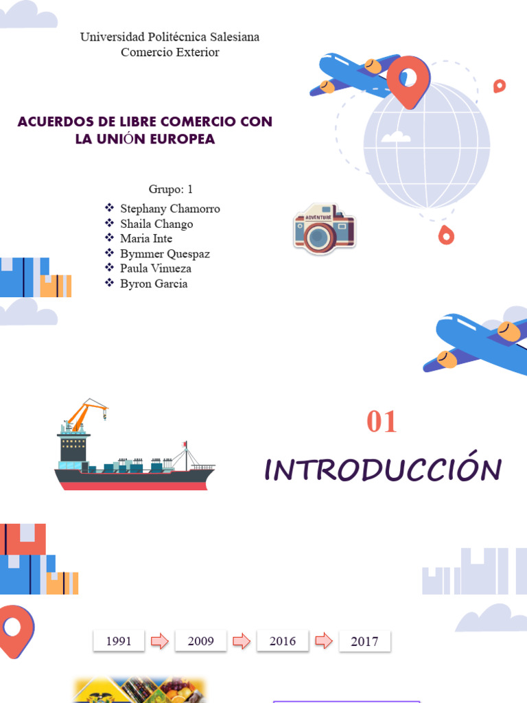 Grupo 1 Acuerdo de Libre Comercio Con La Unión Europea | PDF | Comercio ...
