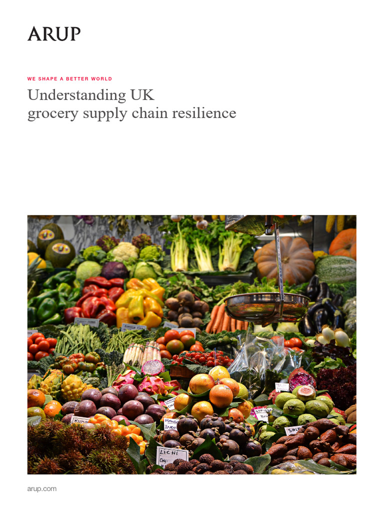 Understanding uk grocery supply chain resilience pdf supply chain