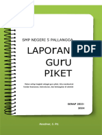 Bukti Dukung Laporan Guru Piket Kinerja Guru di PMM