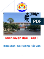 SÁCH LUYỆN ĐỌC LỚP 1 CÁNH DIỀU - CÔ HẢI VÂN