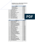 Daftar Siswa Kelas 10-11