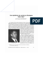 Une Épidémie de Variole en Bretagne 1954-1955 : Parfrançois Goursolas