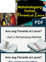 Tauhan NG Florante at Laura