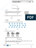 Soal Penyisihan KMNR Kelas 1