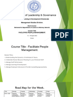 Facilitate People Management Delivered To Department of Justice & Attorney General Module 1.