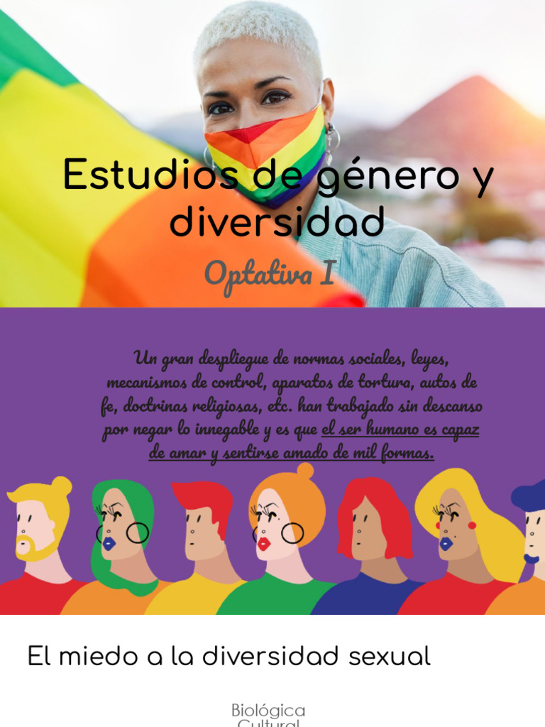 Diversidad Sexual y de Género | PDF | Atracción sexual | Homosexualidad