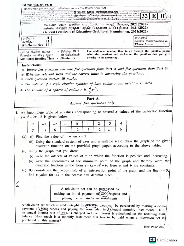 2021 ol maths paper 2 pdf