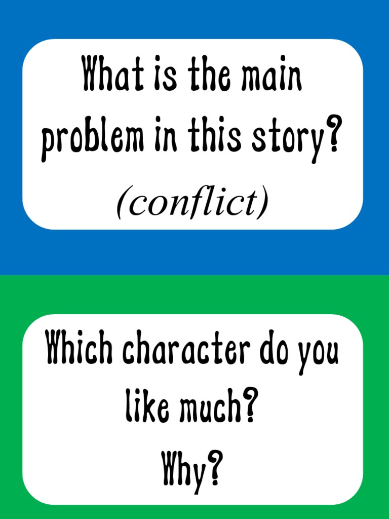 Main Problem and Conflict in the Story | PDF | General Fiction