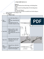 Bài 1: Nhận Biết Dụng Cụ 1. Nguyên tắc sử dụng dụng cụ