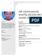 Resume Nik PDF