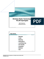 Wireless+radio+technology+WLAN+topology