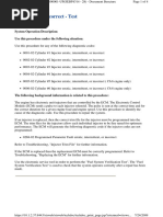 Injector Data Incorrect Test Caterpillar