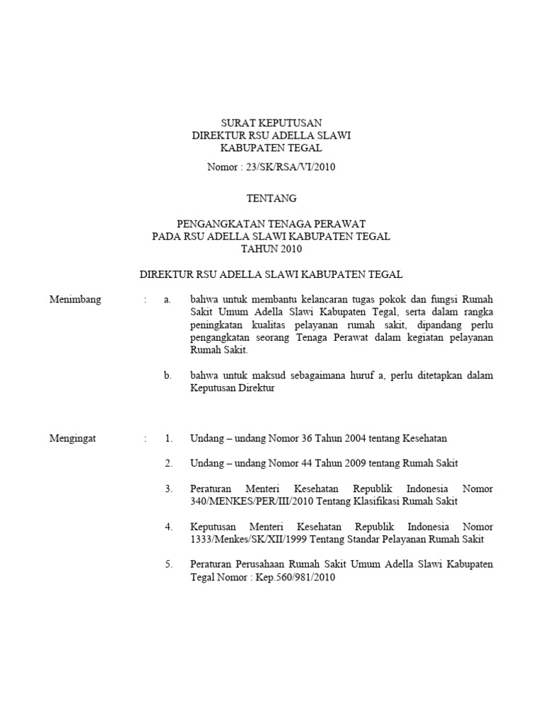 Sk pengangkatan afit pdf