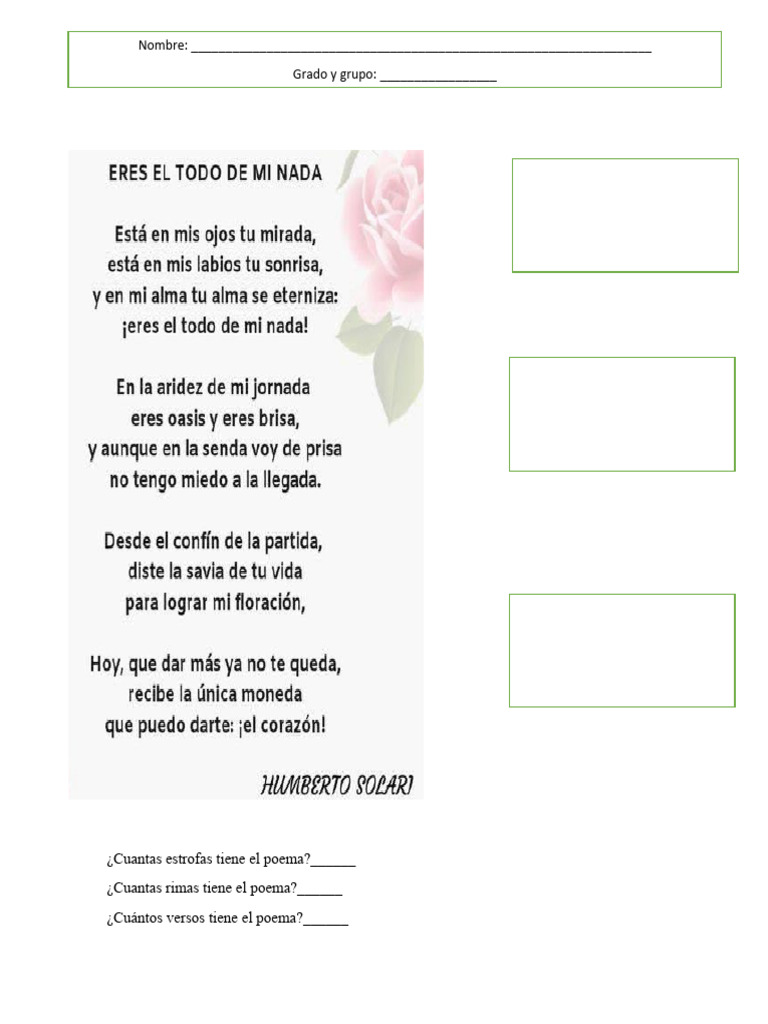 Poesia S | PDF | Artes del Lenguaje y Comunicación