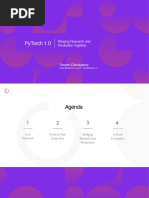 PyTorch 1 - 0 - Bringing Research and Production Together Presentation