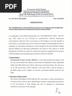 Model 100 Point Roster For West Bengal | PDF