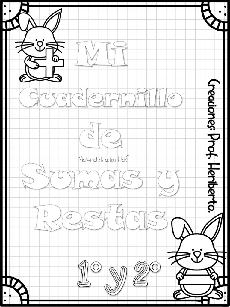 Cuadernillo de Sumas y Restas HERI | PDF