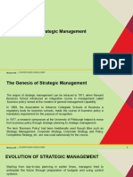 Introduction To Strategic Management