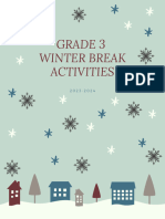 2022-2023 3RD Grade Winter Break Handout PDF