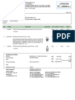 N° Cotización 0000696-19: Especialistas en Equipos de Seguridad Industrial